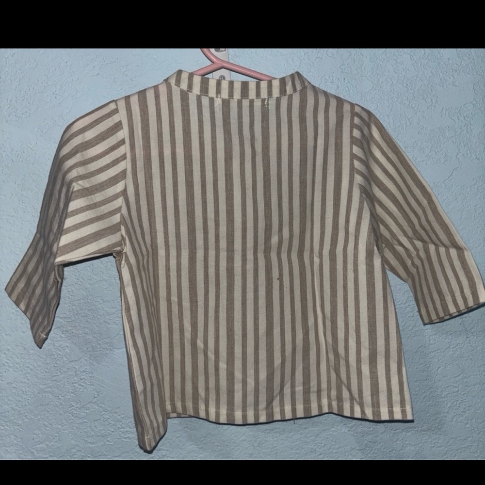 NWT Oren Long Sleeve Linen Shirt - Picture 3 of 3